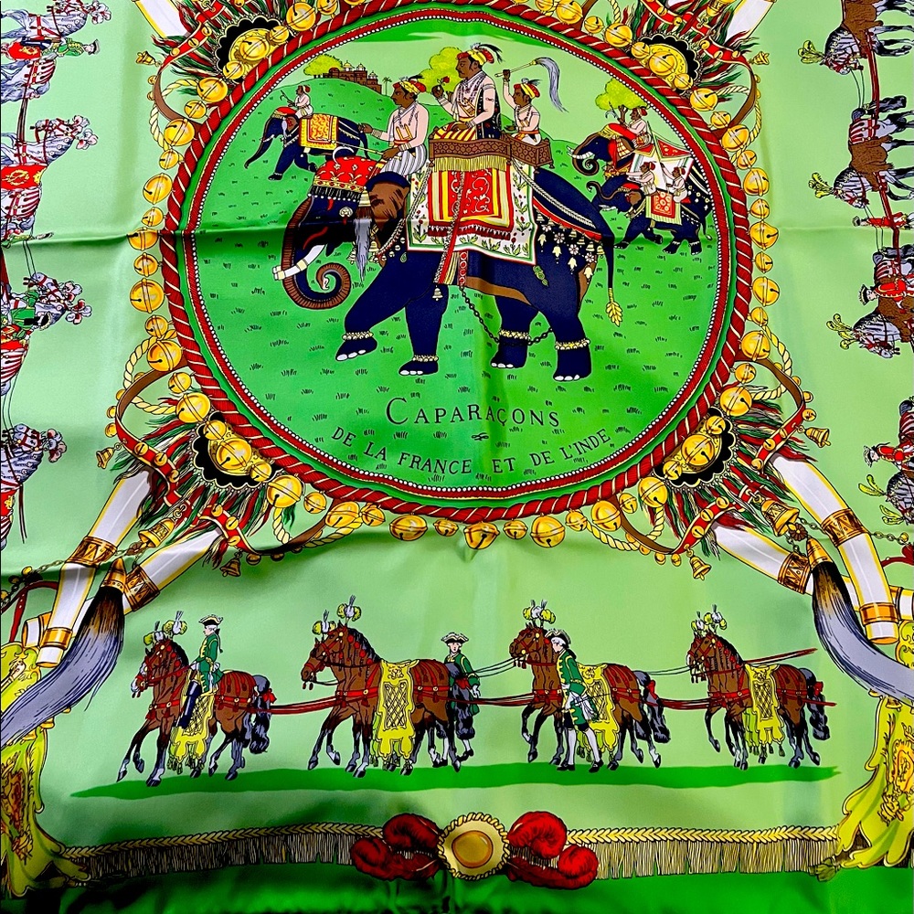 Hermes Silk Scarf Brand New with Tags and Box $450